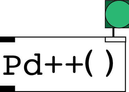 Pd object with Pd++() and a green button at the top.